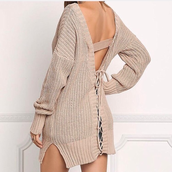 Tea n Cup Sweaters - NWT Oversized cozy sweater taupe size M Tea & Cup